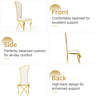 House of Hampton® Upholstered King Louis Side Chairs HighBack — free download